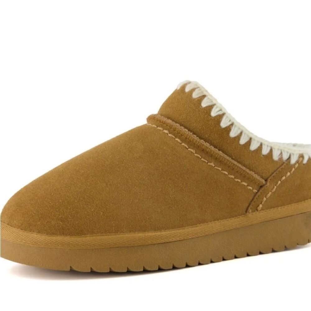 Cupcakes &‎ Cashmere Suede Mule Slippers - Picture 4 of 12